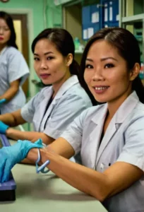 infirmière philippines