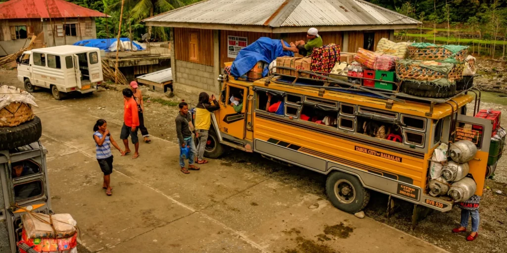 transports aux philippines