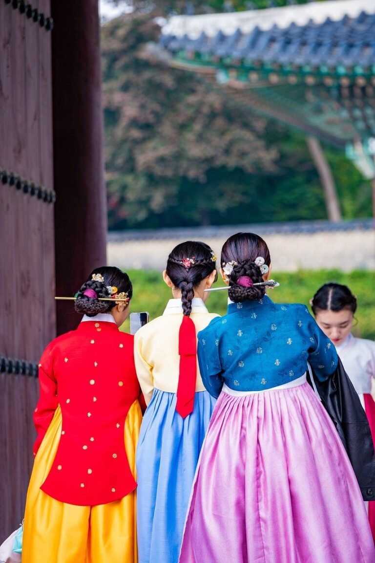 corée du sud hanbok